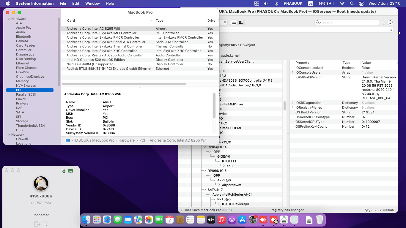 Acer Aspire V3 575G 53D1 [SkyLake   Intel HD 520 + I2C]   OpenCore 1
